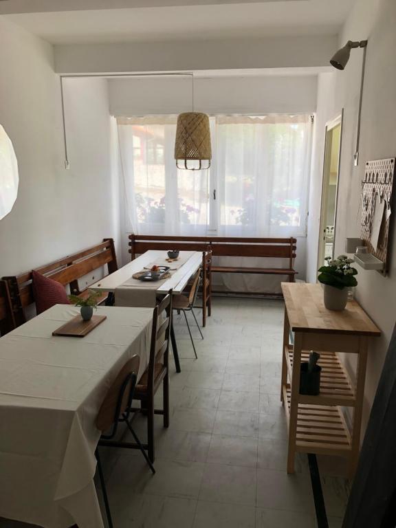 Posezení v ubytování Surfhostel Hossegor