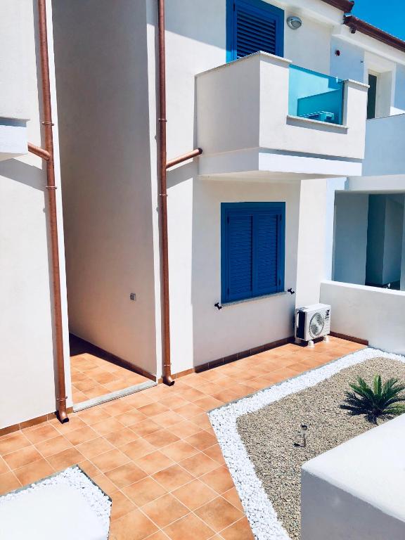 Budynek, w którym mieści się apartament