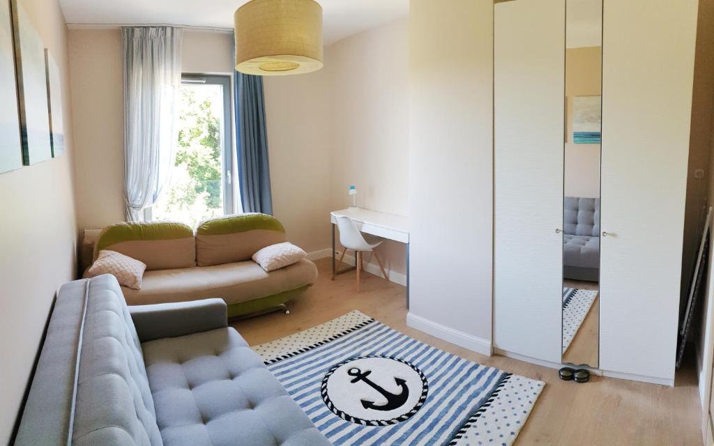 Posedenie v ubytovaní Apartament North Coast - nad morzem