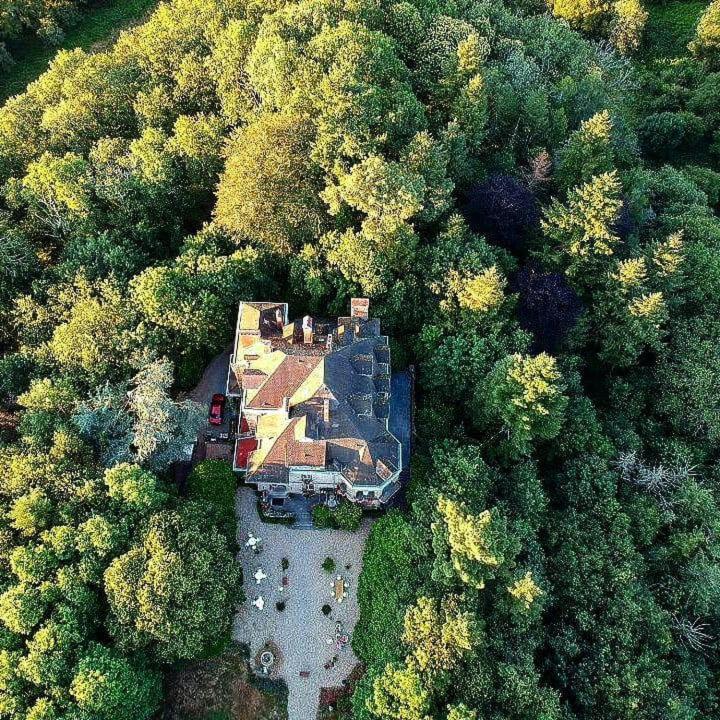 Letecký snímek ubytování Chambres d'Hôtes-Château Constant