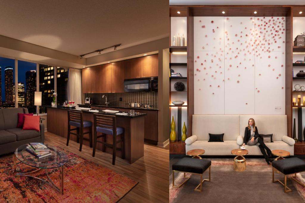 Posezení v ubytování Executive Hotel Cosmopolitan Toronto