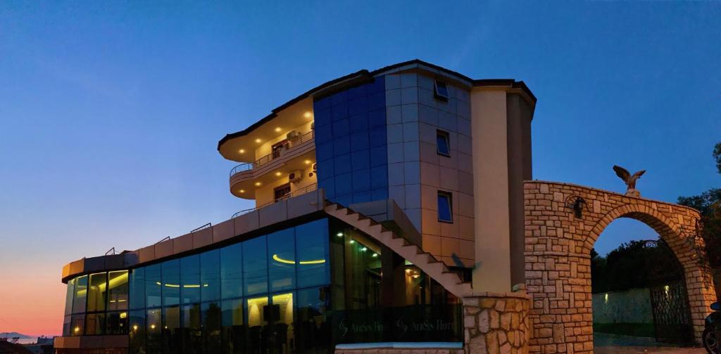 Budova, kde se hotel nachází