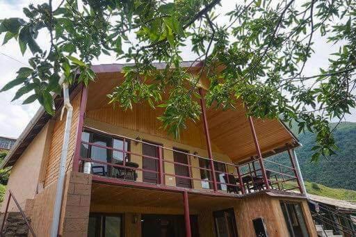 Nespecifikovaný výhled na hory nebo výhled na hory při pohledu z bed and breakfast