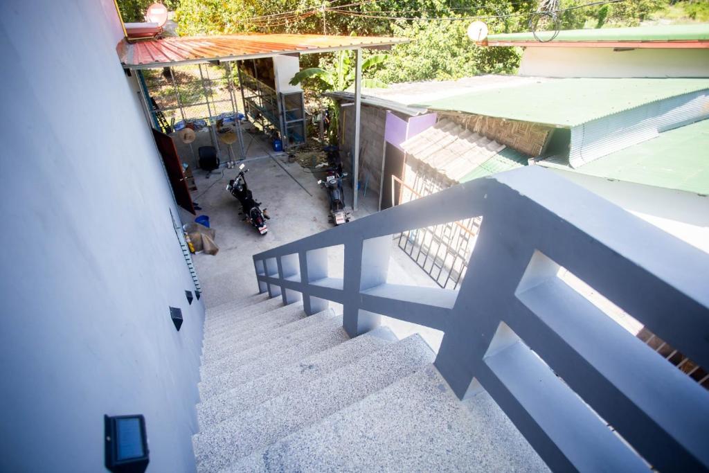 Balkón nebo terasa v ubytování @HOsTEL PHANGAN