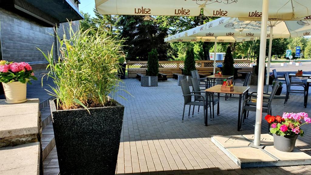 Restaurace v ubytování Cinema Hostel Järvakandi