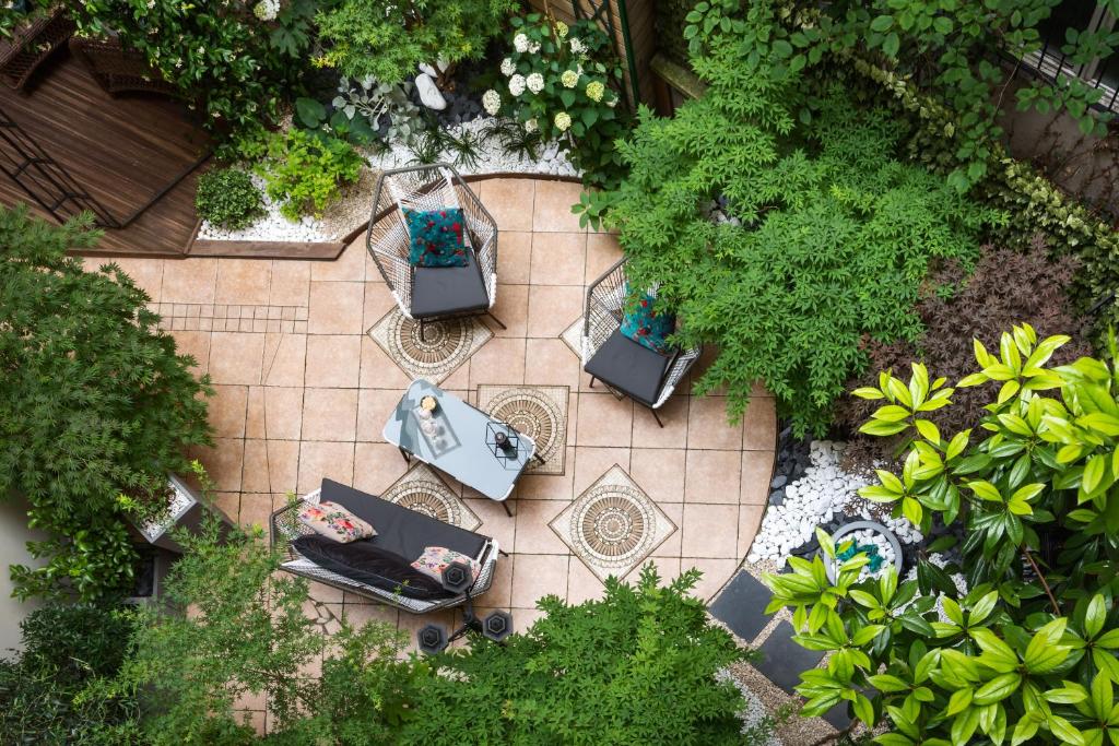 Hotel Villa Nicolo - Tour Eiffel - Resim 13