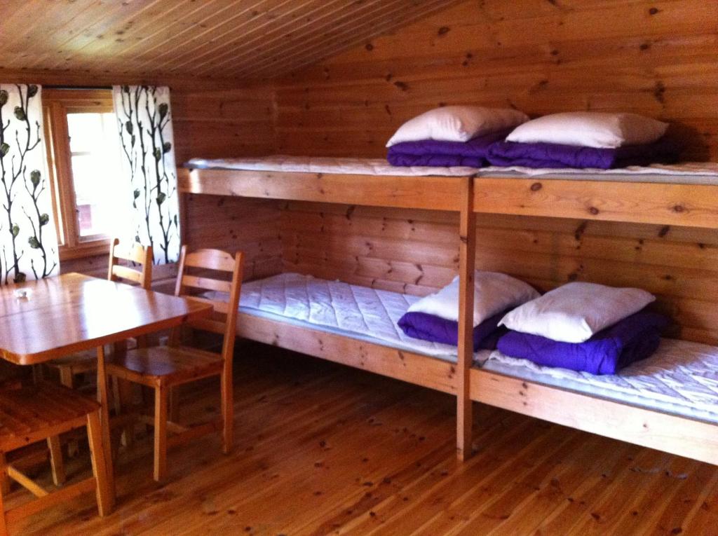 Postel nebo postele na pokoji v ubytování Lygnareds Camping