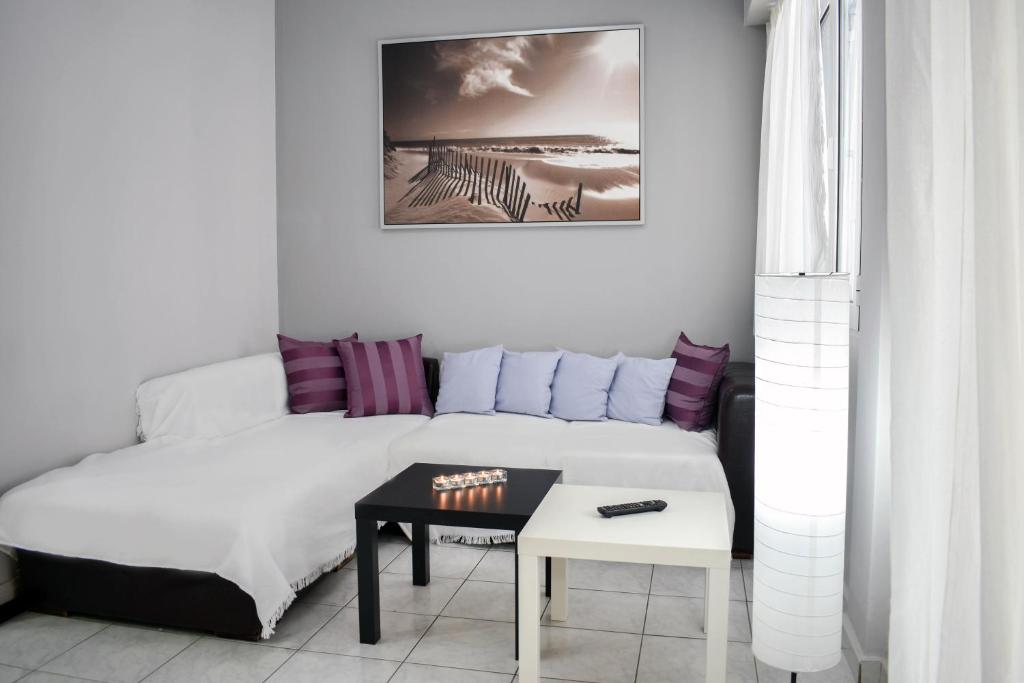Posteľ alebo postele v izbe v ubytovaní OLIVER SUITES