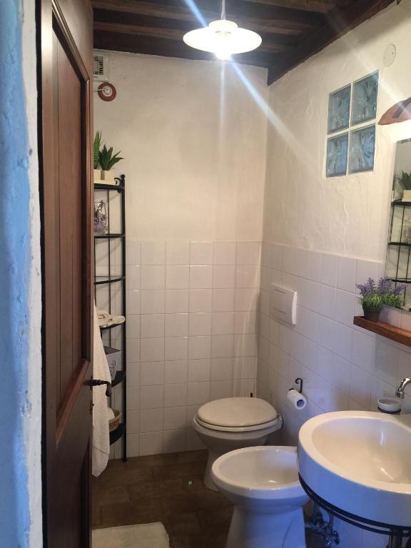 Koupelna v ubytování Romantico Cottage