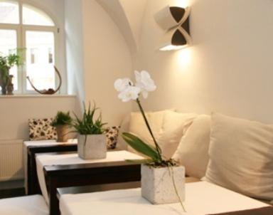 Posezení v ubytování deckerts Hotel am Katharinenstift
