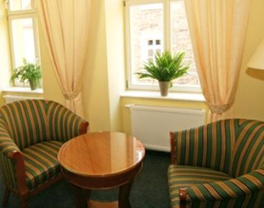 Posezení v ubytování deckerts Hotel am Katharinenstift