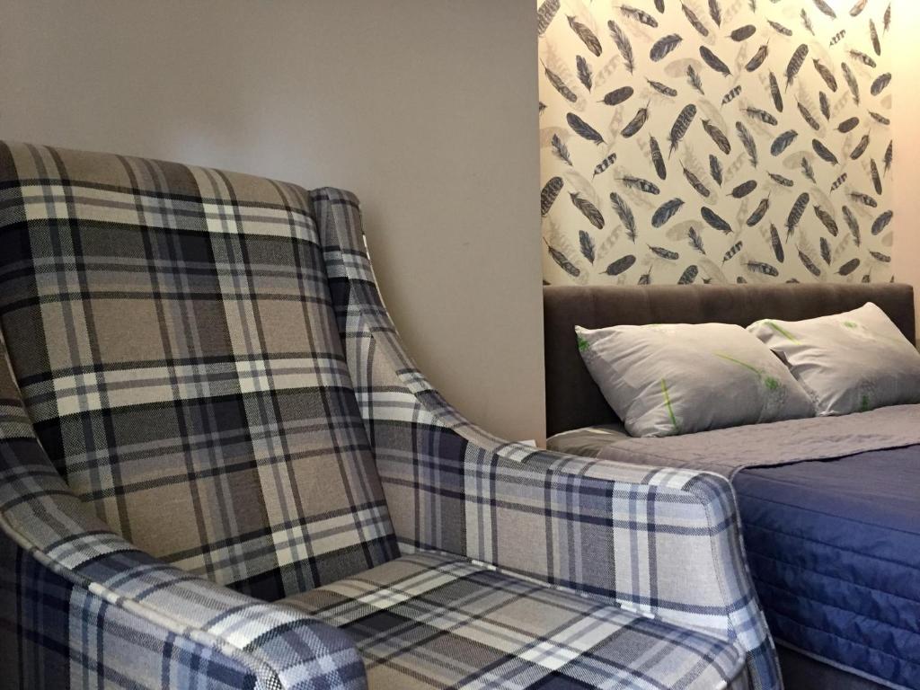 Posezení v ubytování Westend Hotel Kyiv