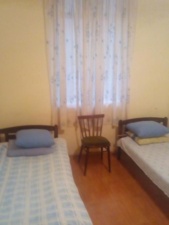 Postel nebo postele na pokoji v ubytování Kobuleti Egro House