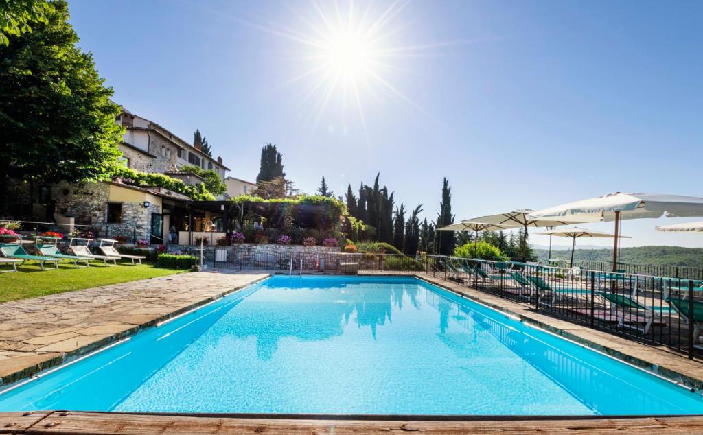 Bazén v ubytovaní Relais Vignale & Spa alebo v jeho blízkosti