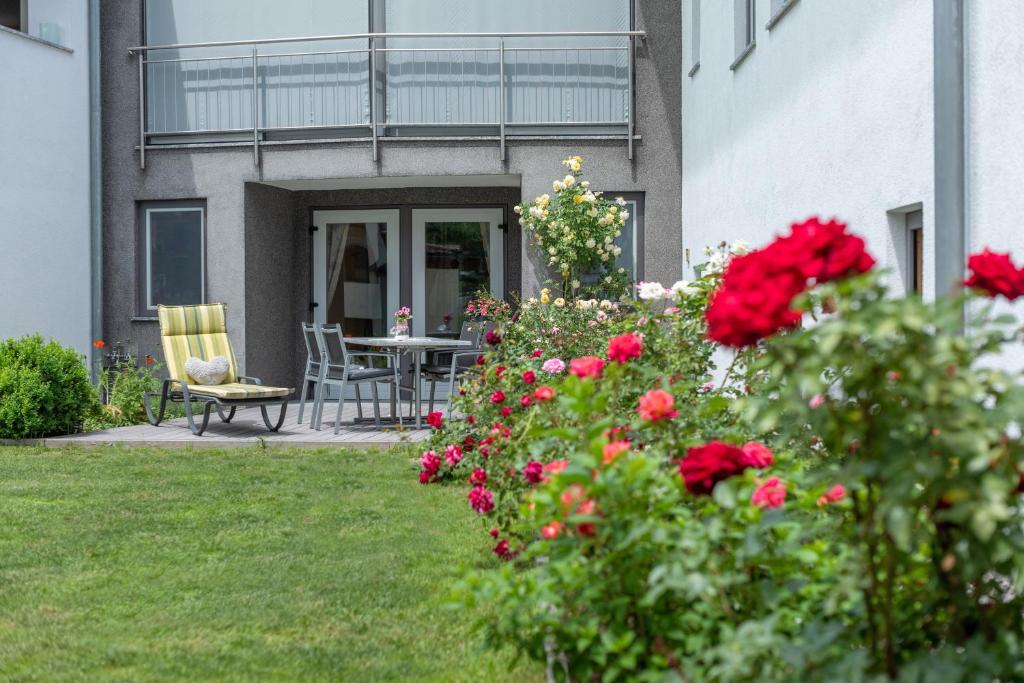 Zahrada ubytování Ferienwohnung Taschler