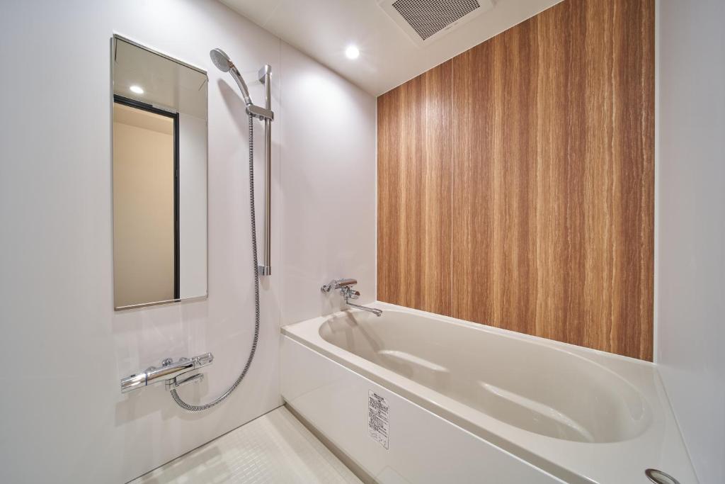 Koupelna v ubytování cinnamon hotel
