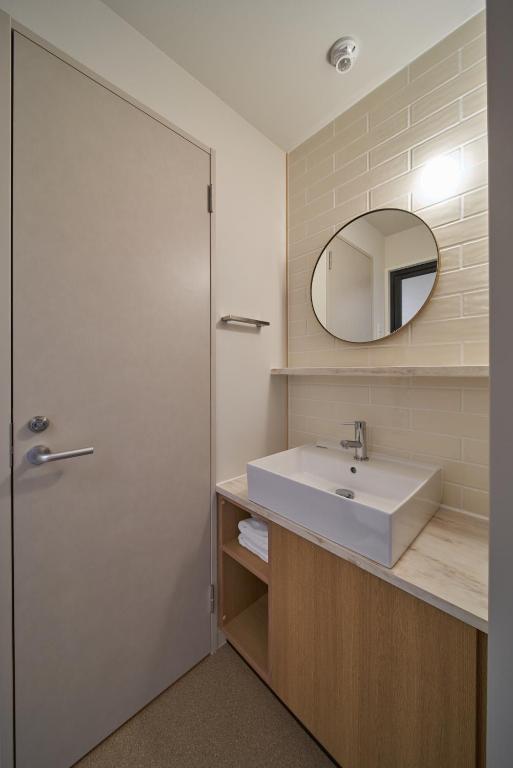 Koupelna v ubytování cinnamon hotel