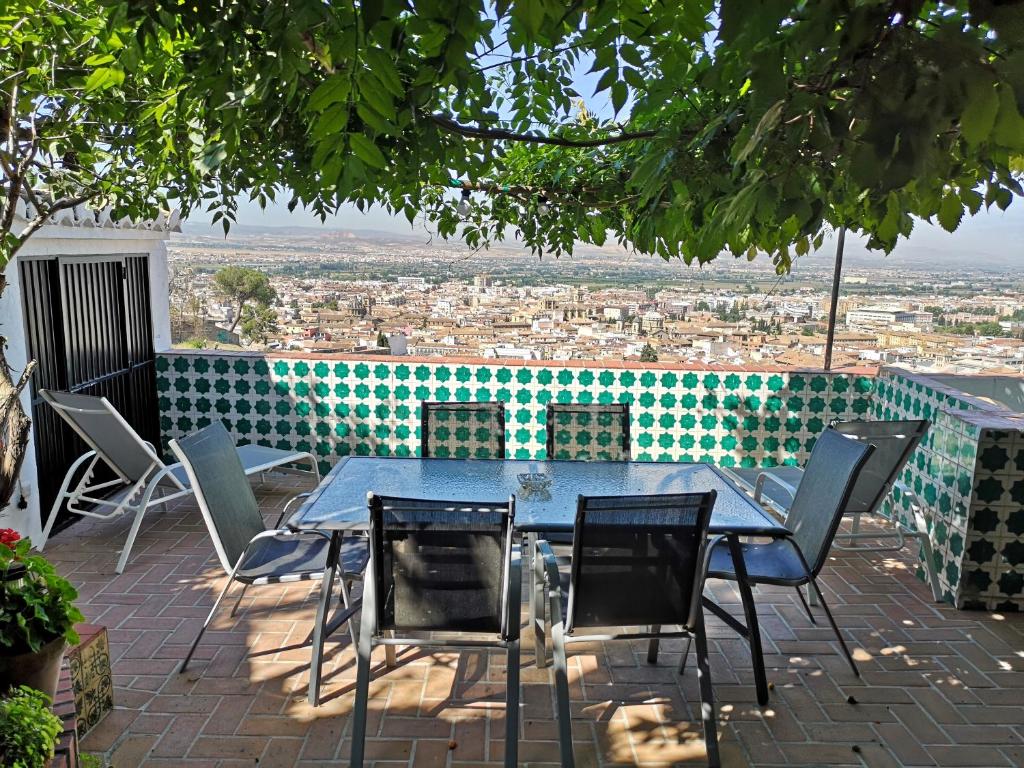 Μπαλκόνι ή βεράντα στο Casa Jardin Alhambra