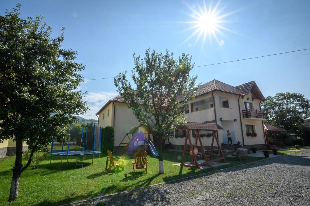 Zahrada ubytování Casa Moldovan