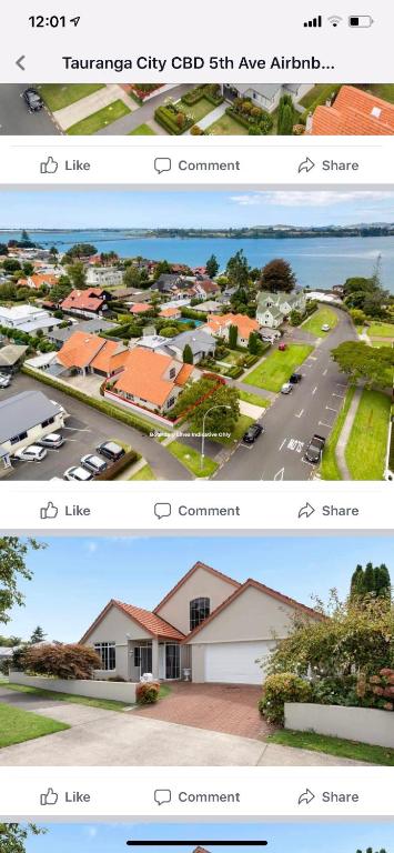 TAURANGA CITY CBD 5TH AVE Elegant Entire Home - Resim 17