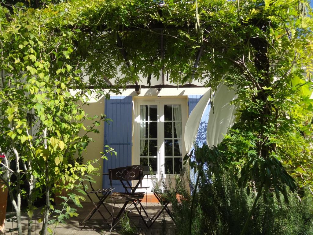 Zahrada ubytování La Bastide de Font Clarette