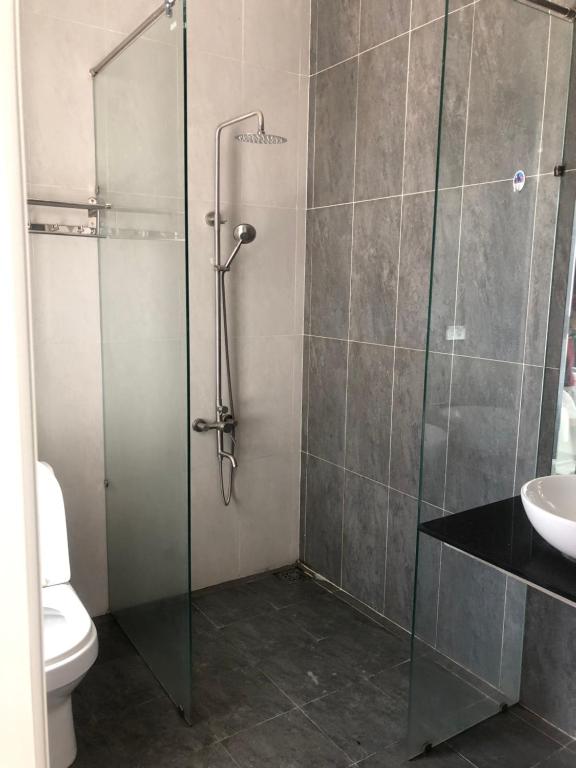 Koupelna v ubytování Dao tien Homestay