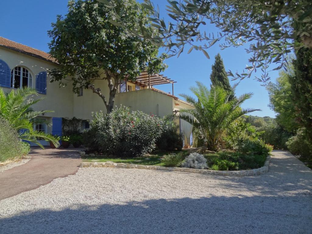 Zahrada ubytování La Bastide de Font Clarette