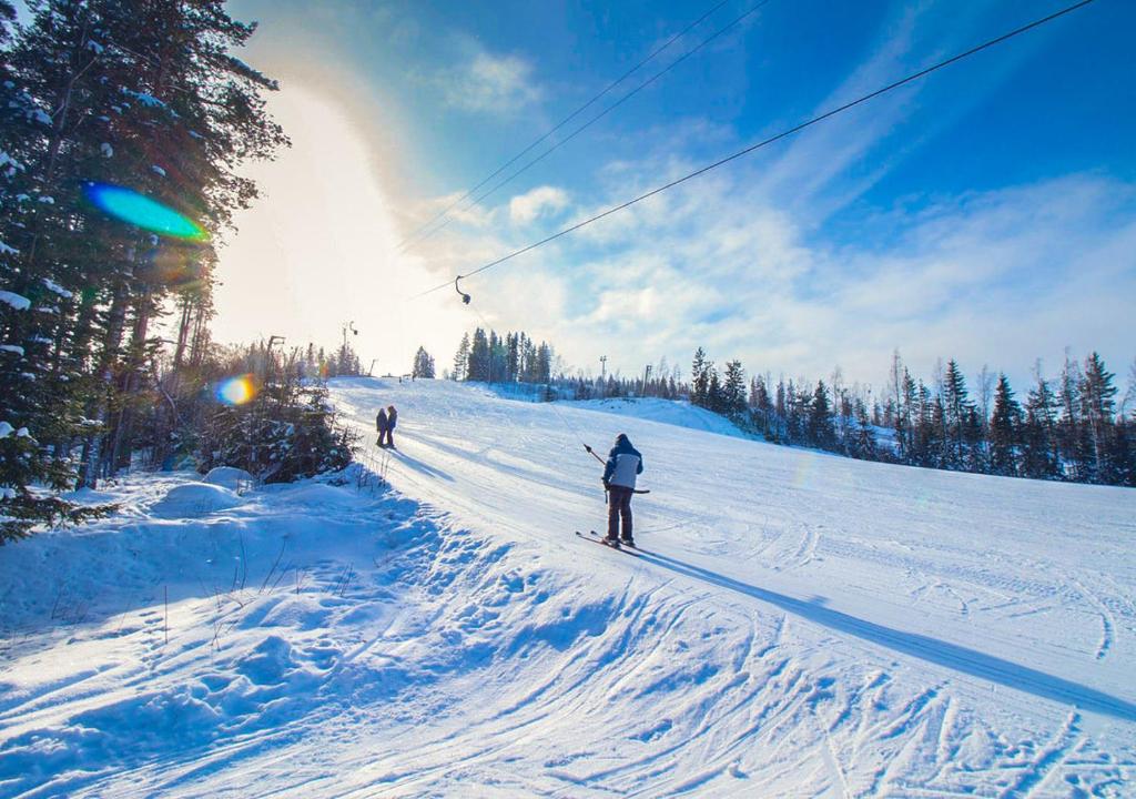 Villa Omena at MESSILA ski & camping зимой