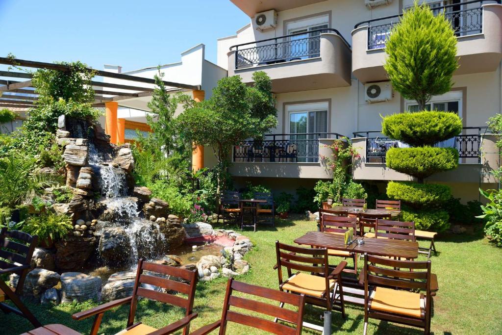 Zahrada ubytování Hotel Stefanos