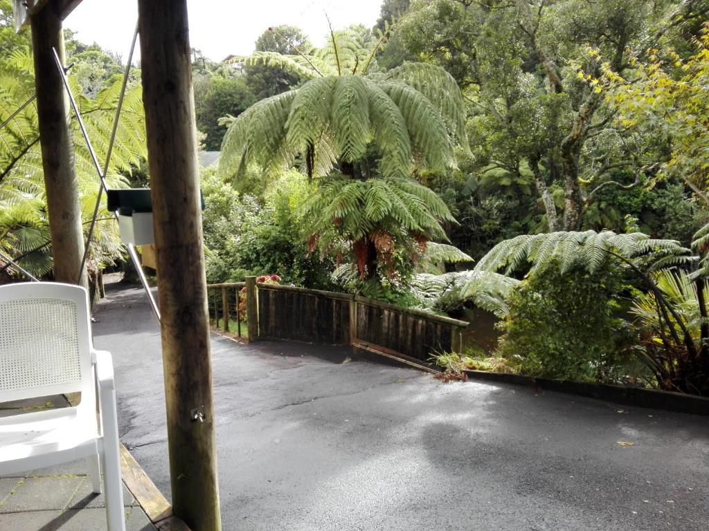 Zahrada ubytování Taranaki Experience