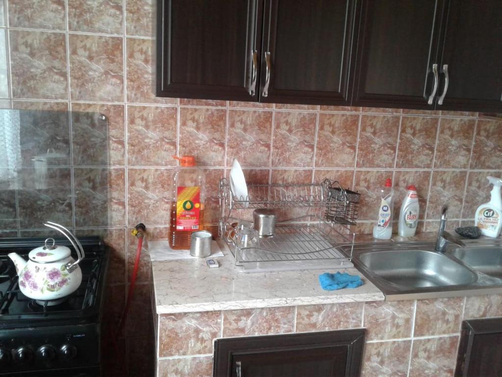 Kuchyň nebo kuchyňský kout v ubytování House Anna