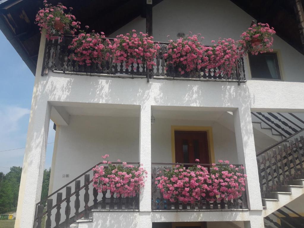 Balkón nebo terasa v ubytování Apartment Gabi