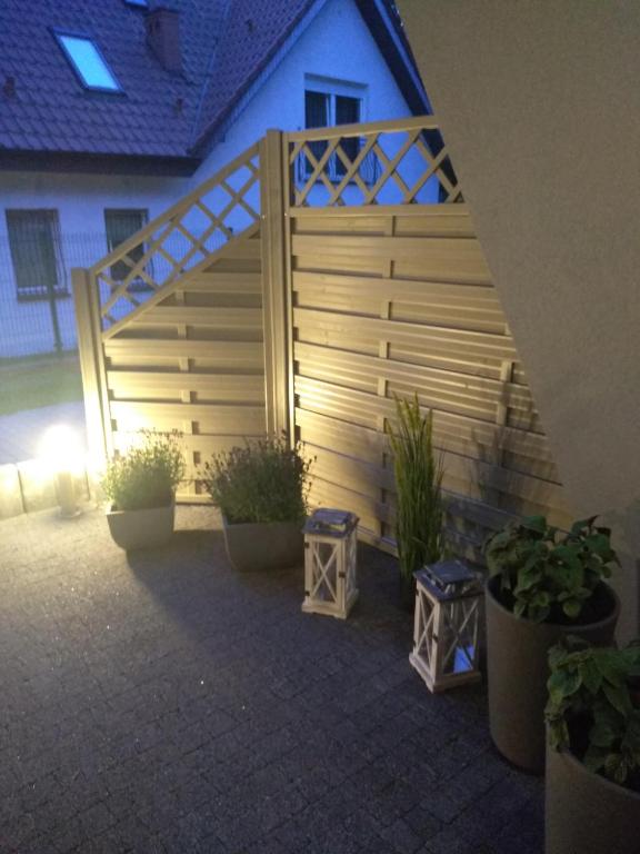 Vonkajšia záhrada v ubytovaní Sunny Adventure Baltic Apartament