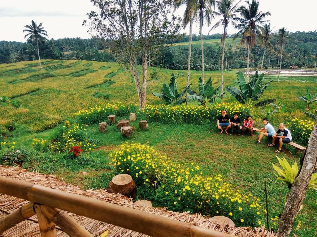 Zahrada ubytování Agus Hidden Homestay - Banjar Sweet Village