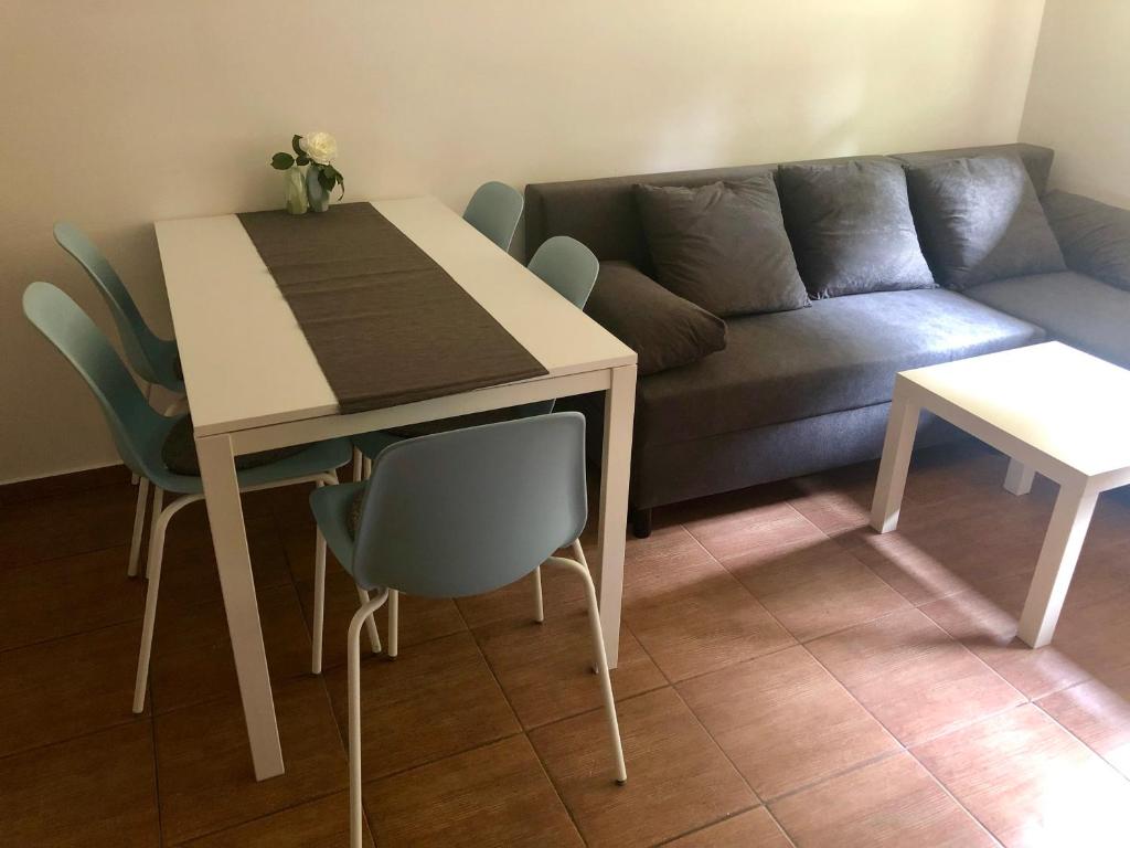 Posezení v ubytování Cihlářka - horský apartmán