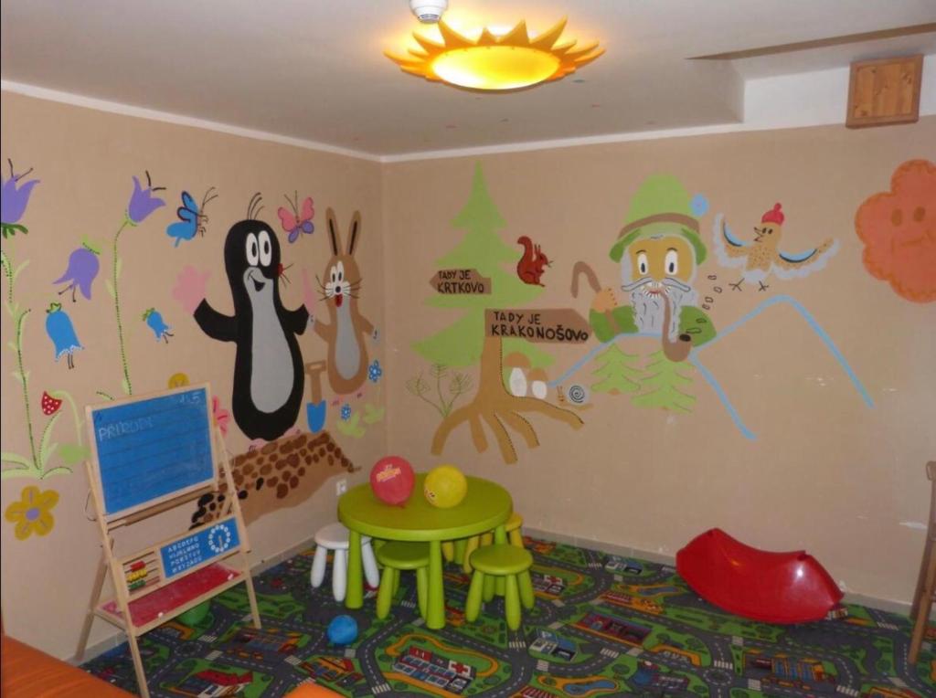 Dětský klub v ubytování Cihlářka - horský apartmán