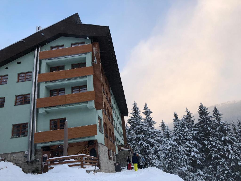 Cihlářka - horský apartmán v zimě