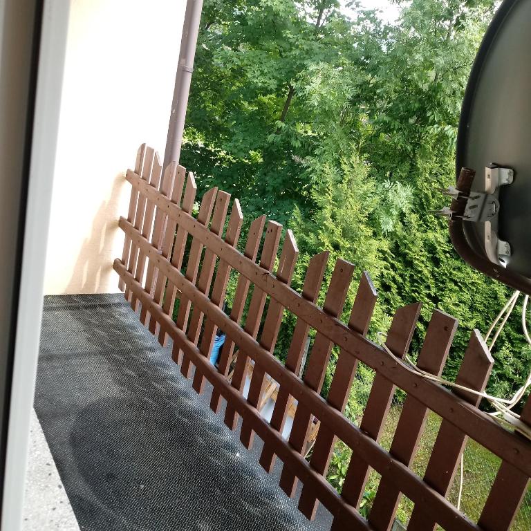Balkón alebo terasa v ubytovaní Apartament Pilsko 1