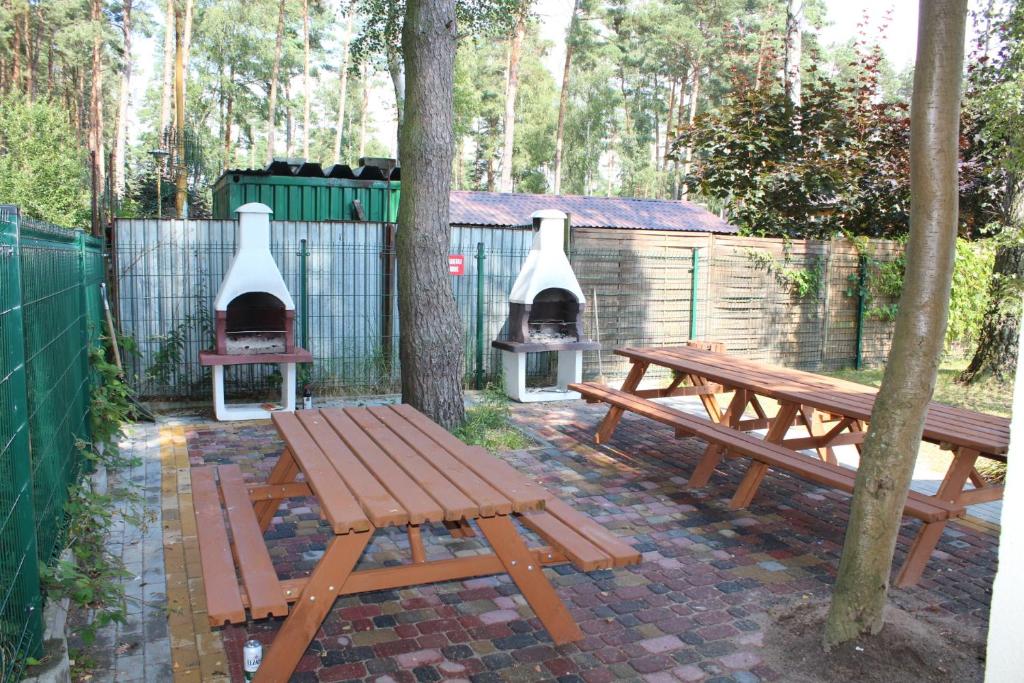 Vonkajšia záhrada v ubytovaní Sunny Adventure Baltic Apartament