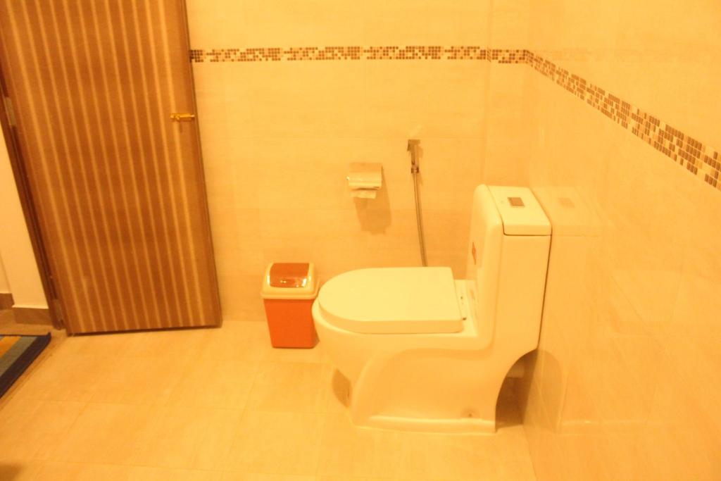 Koupelna v ubytování Hotel Senora