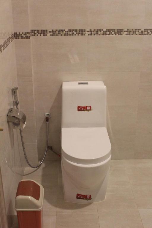 Koupelna v ubytování Hotel Senora