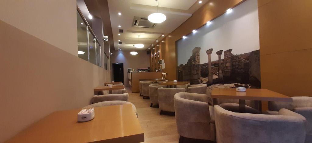 Posezení v ubytování Hotel Bylis