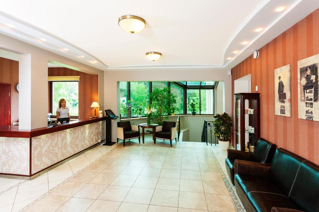 Posezení v ubytování Park Villa Hotel