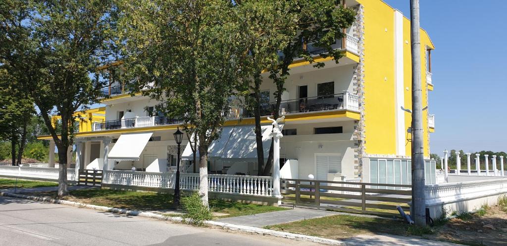 Budova, kde se apartmán nachází