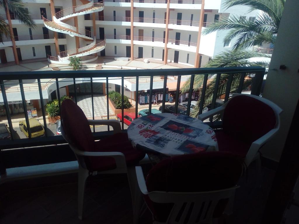 Posezení v ubytování EL CARMEN beach apartment