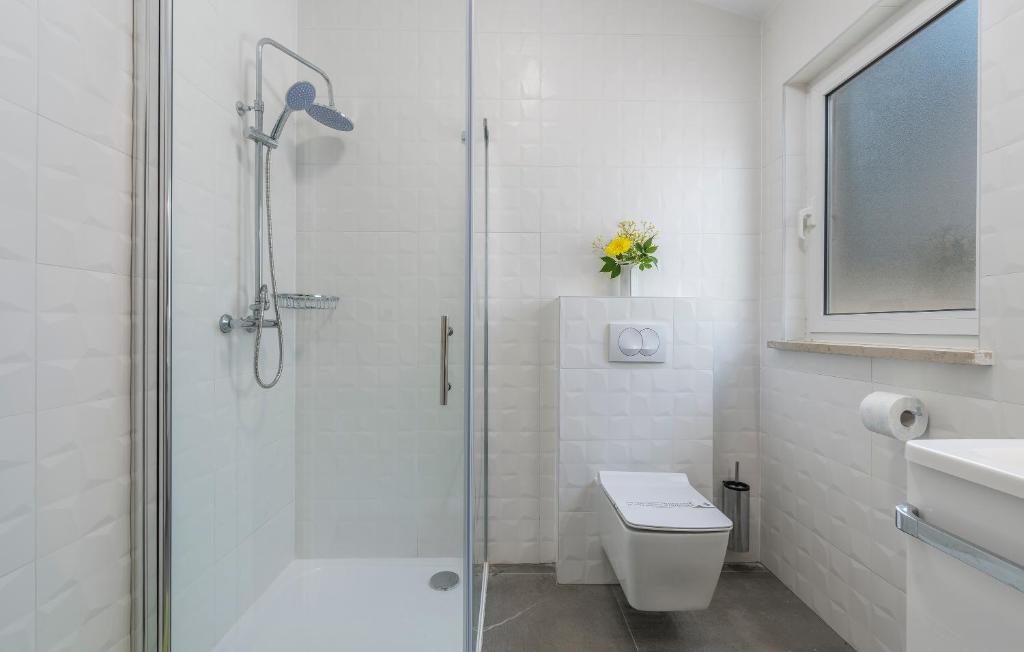 Koupelna v ubytování Apartments Vita