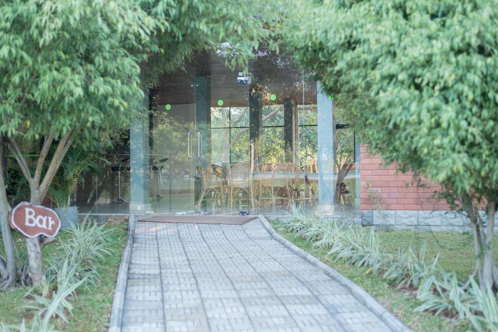 Zahrada ubytování Sungreen Resort Habarana