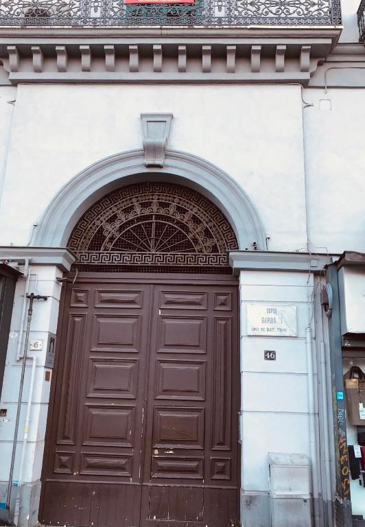 The facade or entrance of Napoli Central Gate