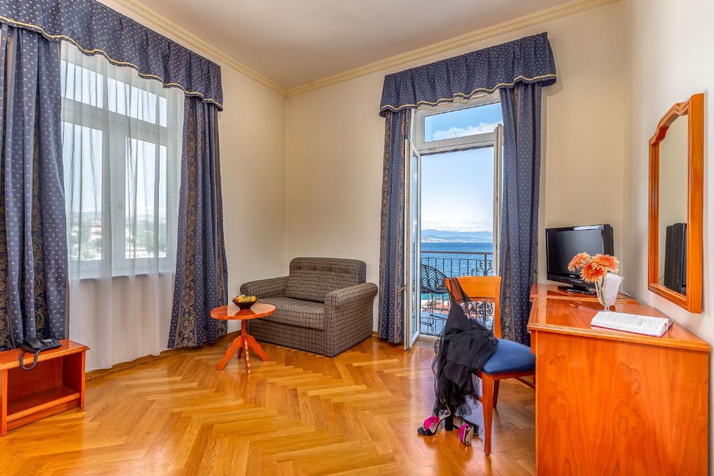 Posezení v ubytování Hotel Galeb