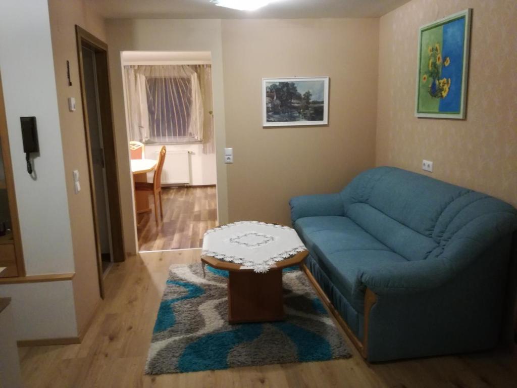 Posezení v ubytování Ferienwohnung und Gästezimmer Gaspar
